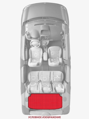ЭВА коврики «Queen Lux» багажник для Isuzu Bighorn (II)